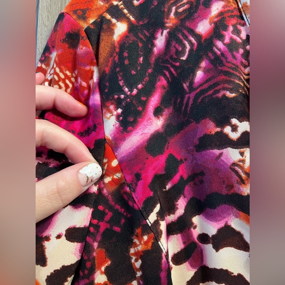 Molly & Maxx Jacket Size Medium Full Zip Lined 3/4 Sleeve - Picture 7 of 7